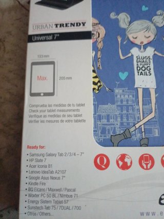 Funda Universal 7 Urban Trendy