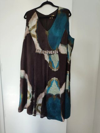 Vestido fiesta talla 60