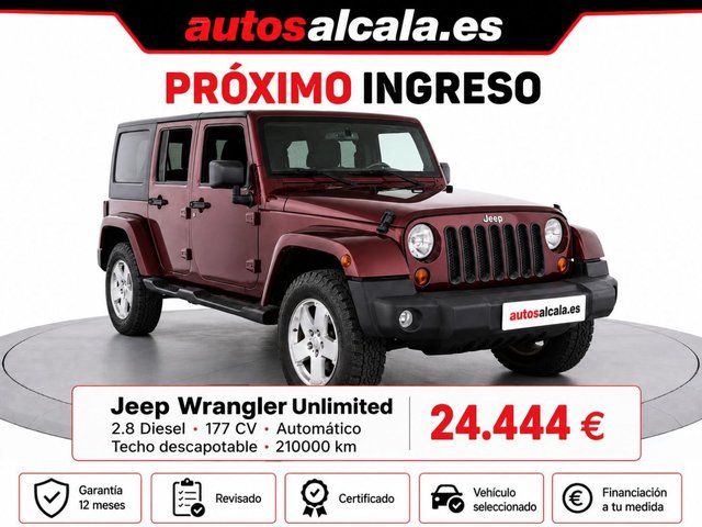 JEEP Wrangler Unlimited 2.8 CRD Sahara