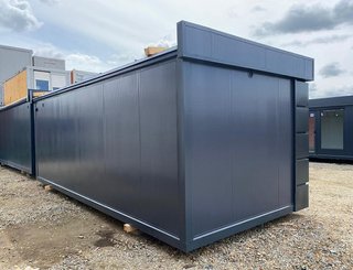 Contenedor con baño y dormitorio