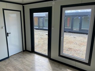 Contenedor con baño y dormitorio