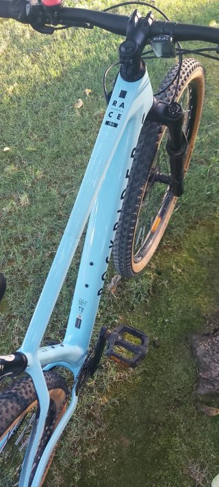 Bicicleta montaña carbono 29 Rockrider