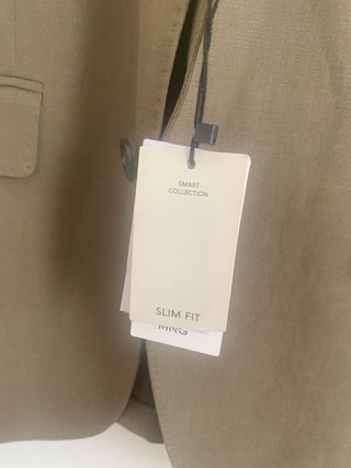 Americana Mango Verde Oliva sin estrenar