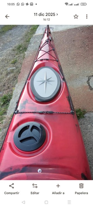 KAYAK de MAR EXPEDICIÓN - ALTA TRAVESÍA (NUEVO A E