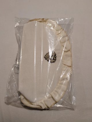 Pochette Dolce & Gabbana bianca e oro