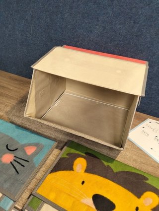 SONGMICS Caja Almacenaje Tela Infantil