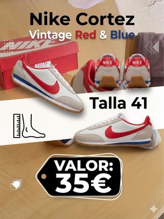 Nike Cortez Vintage Talla 41