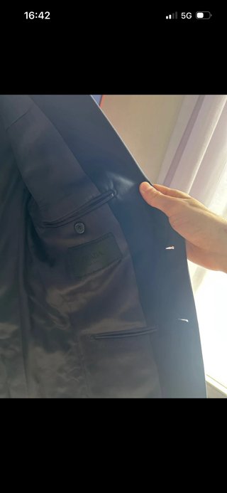 Giacca per completo Prada uomo blu