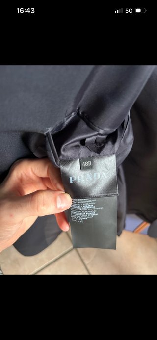 Giacca per completo Prada uomo blu
