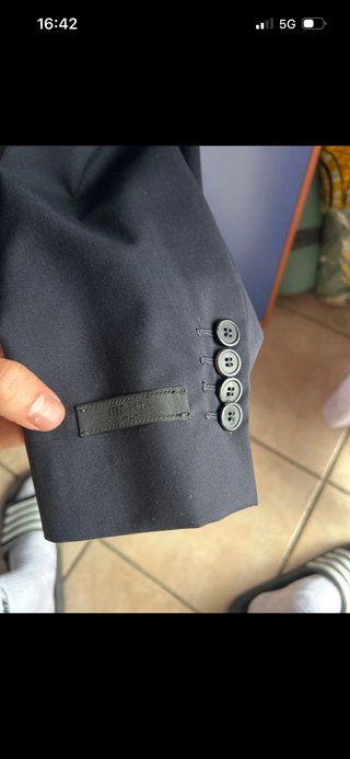 Giacca per completo Prada uomo blu