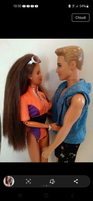 Lotto Barbie Teresa e Ken con Vestiti