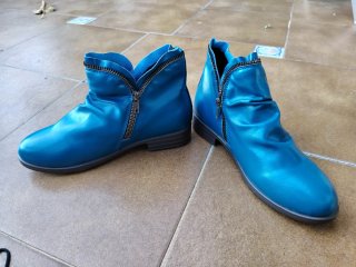 Botines Alba Morados Isabela Valencia