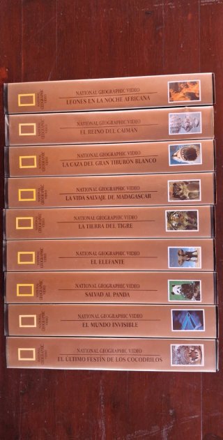 Colección VHS National Geographic Gran Selección
