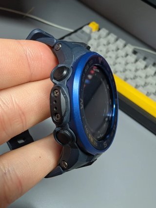 Reloj Casio Pro Trek solar azul