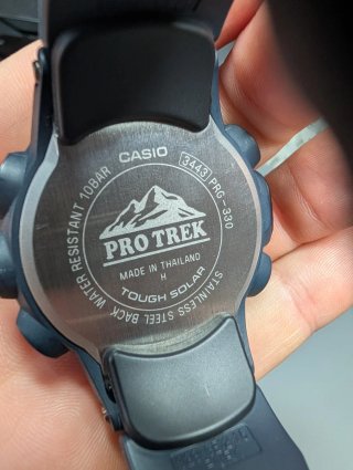 Reloj Casio Pro Trek solar azul
