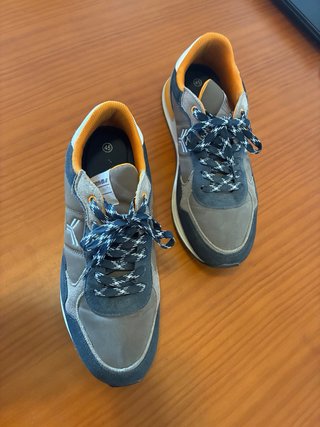 Zapatos Deportivos Talla 45 Marrón Naranja