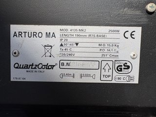 Foco Ciclorama Quartz Color (4ud)