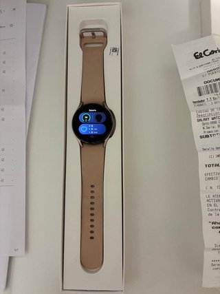 Reloj Samsung Galaxy Watch 4 Rosa Oro