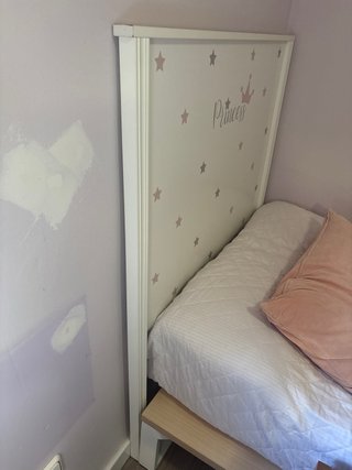 Cabecero Cama Infantil Princesa 90