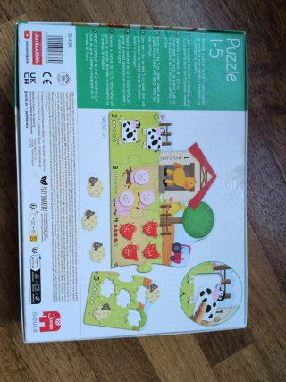 Puzzle Goula Jumbo 1-5 Granja