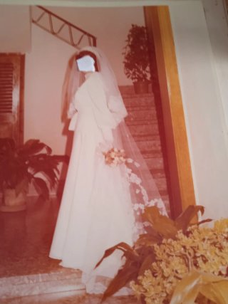 Vestido Novia Años 70 Talla 40