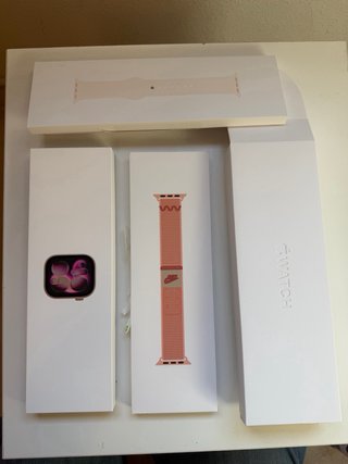 Apple Watch Series 7 Oro Rosa + 2 Correas