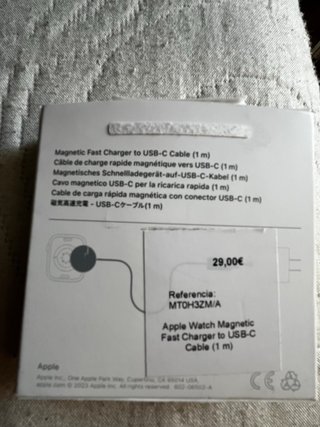 Cargador Magnético Apple Watch USB-C 1m