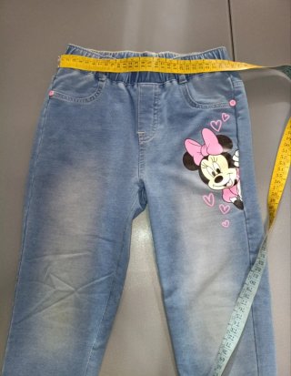 5 Pantaloni Bimba 6/7A  122 cm Disney chicco