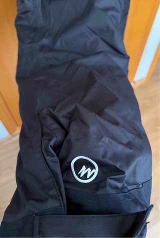 Pantalón de esquí Quechua negro adulto