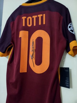 Maglia as roma Francesco Totti 2015 Champions