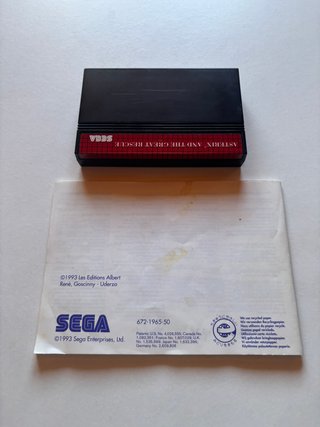 Asterix Great Rescue Master System PAL🇪🇸Completo