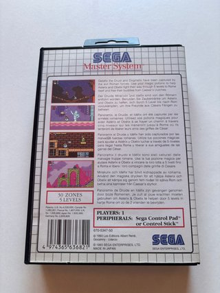 Asterix Great Rescue Master System PAL🇪🇸Completo