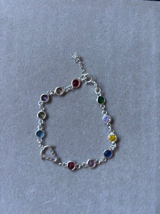 Pulsera Plata 925 Virgen del Rocío