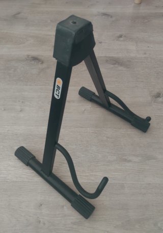 Soporte pie para guitarra o bajo