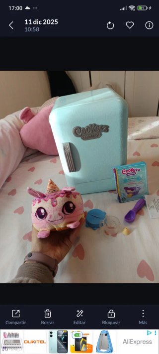 Nevera Cookeez Makery unicornio
