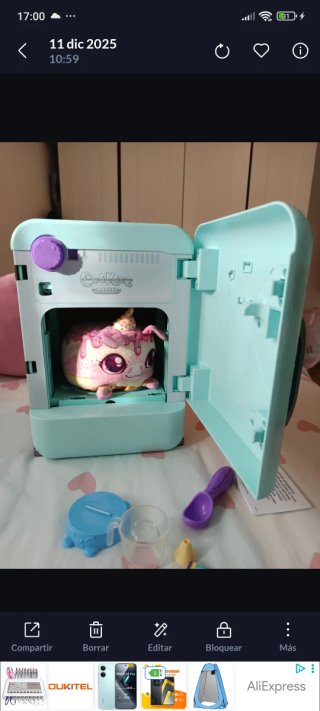 Nevera Cookeez Makery unicornio