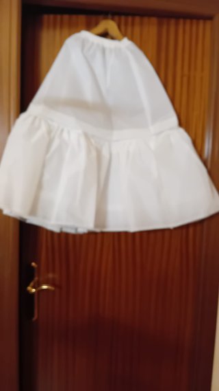 Vestido de comunión blanco talla 105.