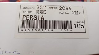 Vestido de comunión blanco talla 105.