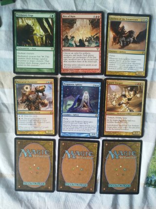 Lote 15 Cartas Magic Raras
