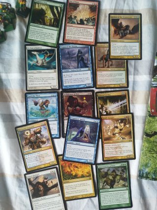 Lote 15 Cartas Magic Raras