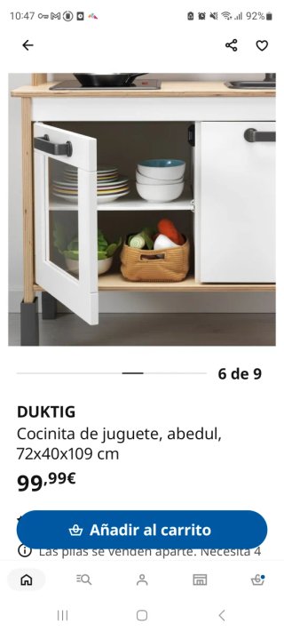 Cocina Juguete IKEA con muchos COMPLEMENTOS