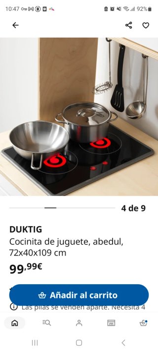 Cocina Juguete IKEA con muchos COMPLEMENTOS
