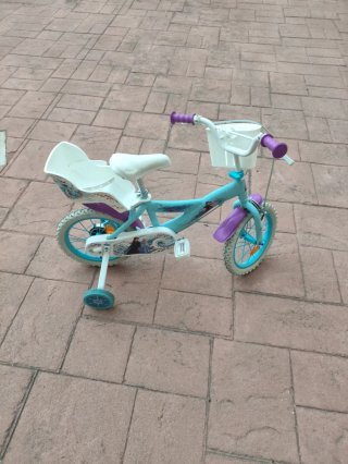 Bicicleta infantil Frozen 14 pulg