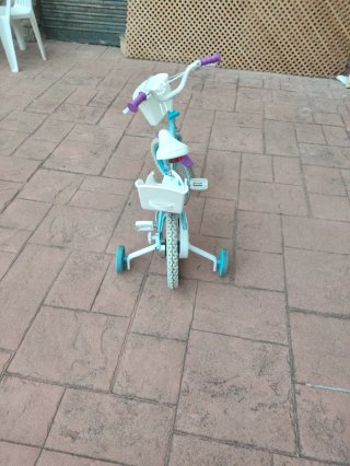 Bicicleta infantil Frozen 14 pulg