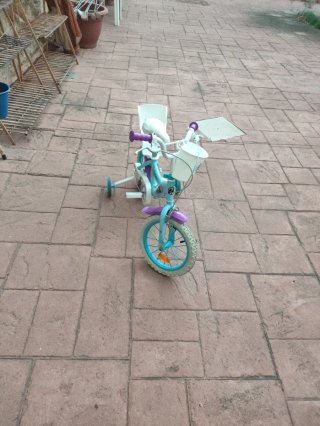 Bicicleta infantil Frozen 14 pulg