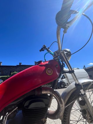 Montesa Cota 123 Roja/Plata Trial
