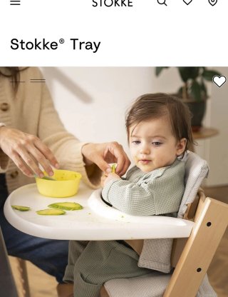 Bandeja y Silla / Barra Stokke Tripp Trapp