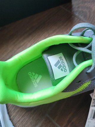 Zapatillas Adidas Running Gris y Verde