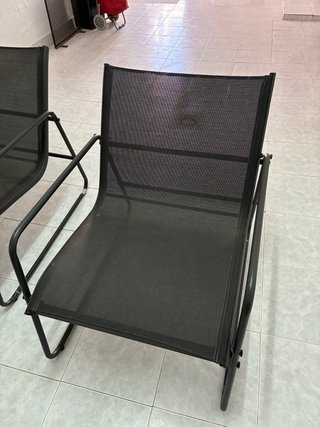 Conjunto 4 piezas jardín negro