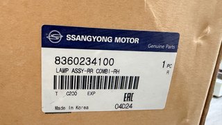 Piloto Trasero Derecho SsangYong Korando 836023410